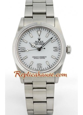 Rolex Réplica Explorer I -Silver