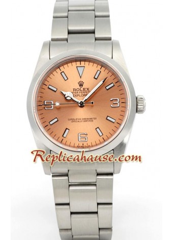 Rolex Réplica Explorer I -Silver