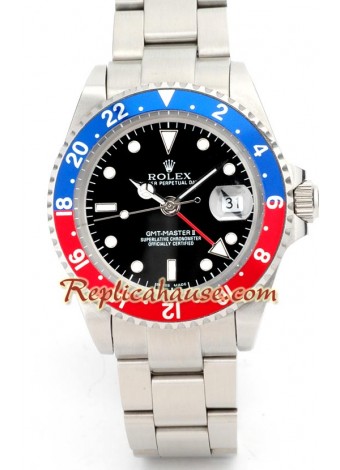 Rolex Réplica GMT - Silver