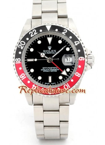 Rolex Réplica GMT Masters II Reloj Suizo