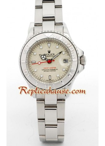 Rolex Réplica Yachtmaster Suizo Reloj para Dama