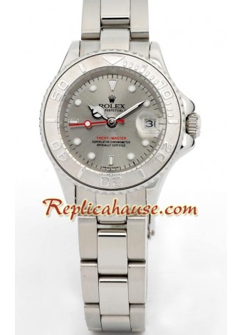 Rolex Réplica Yachtmaster Suizo Reloj para Dama