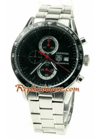 Tag Heuer Carrera Reloj Réplica - Estructura Suiza con movimiento de cuarzo