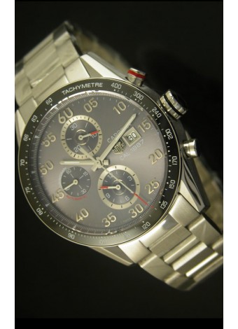 Tag Heuer Carrera Calibre 1887 Reloj Dial Gris - Réplica Escala 1:1