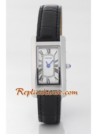 Cartier Réplica Tank Americaine Reloj Réplica Dama