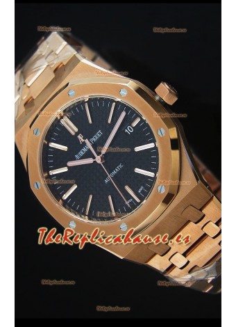 Audemars Piguet Royal Oak 42MM Reloj en Oro Rosado - Movimiento 3120 escala 1:1