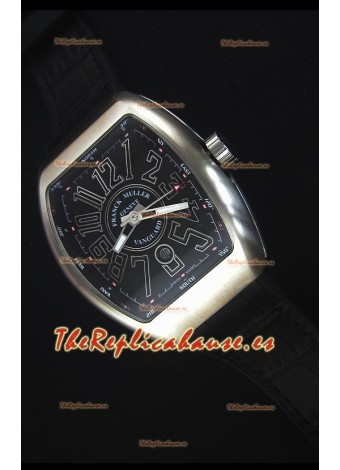 Franck Muller Vanguard Reloj Replica Suizo, Caja en Acero Inoxidable