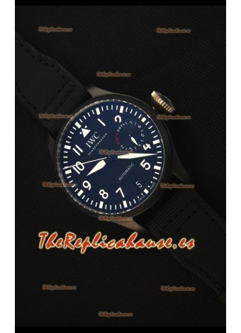 IWC Big Pilot's Top Gun Watch - Reloj Replica Suizo a Espejo 1:1 Versión Actuaizada al 2017 REF# IW502001