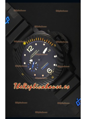 Panerai Luminor Submersible Carbotech Reloj Replica Japonés