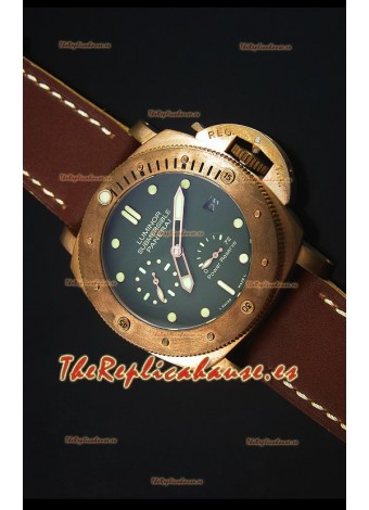 Panerai Luminor Submersible PAM00507 Bronzo Reloj con Indicador de Energía