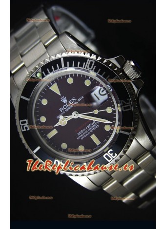 Rolex Submariner 1680 Edición Vintage Dial color Café Reloj Replica Suizo a Espejo 1:1