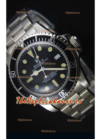 Rolex Sea Dweller Double Red 1665 Edición Reloj con Movimiento Japonés