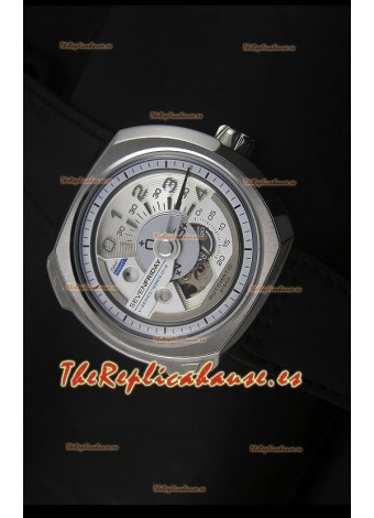 SevenFriday V02-01 Movimiento Miyota 82S7 Edición 1:1 Dial Blanco