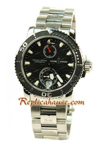 Ulysse Nardin Maxi Marine Chronometer Reloj Suizo de imitación