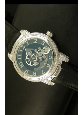 Ulysse Nardin Dual Escapement Reloj Japonés Dial Gris