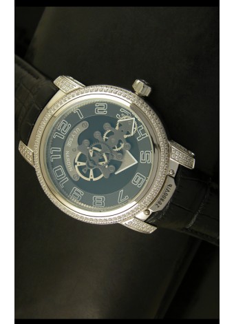 Ulysse Nardin Dual Escapement Reloj Japonés Dial Gris