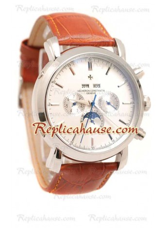 Vacheron Constantin Malte Perpetual Cronógrafo Reloj Réplica