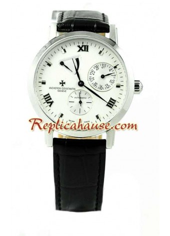 Vacheron Constantin Bateria de Reserva Reloj Réplica