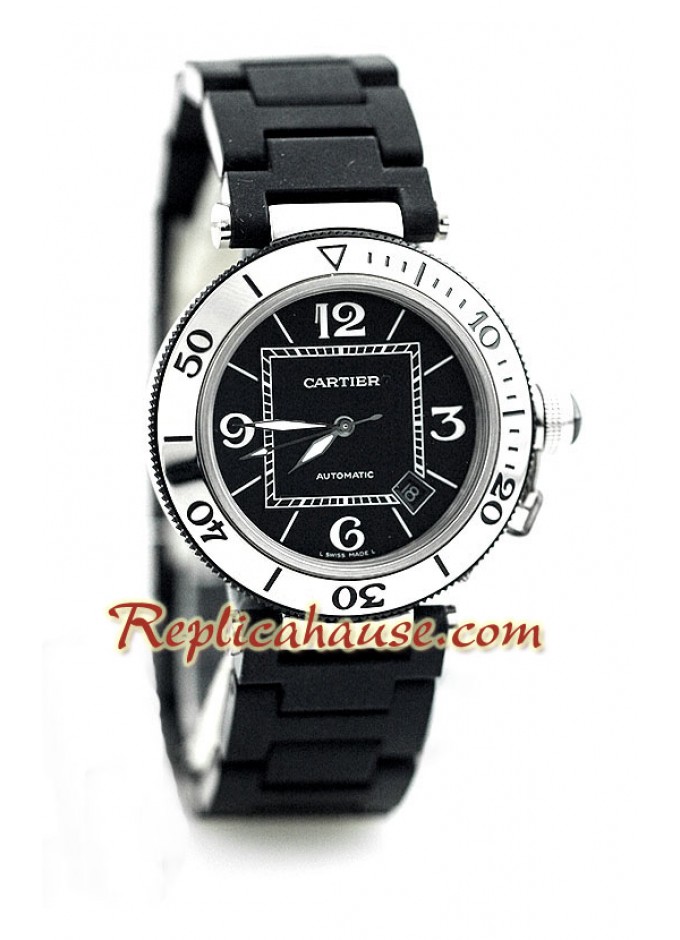 Cartier De Pasha Seatimer Reloj Suizo de imitación Cartier De Pasha Seatimer Reloj Suizo de imitación