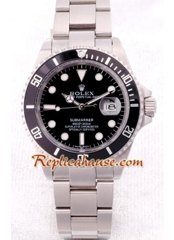 Rolex Réplica Submariner-Silver