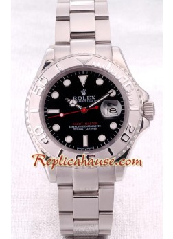 Rolex Réplica Yacht Master - Silver - para Hombre tamaño