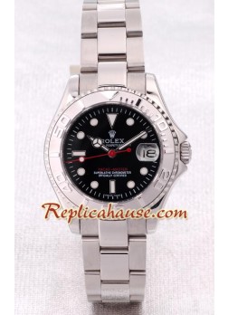 Rolex Réplica Yacht Master - Silver - Tamaño Caballeros