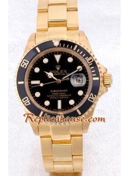 Rolex Réplica Submariner-Gold