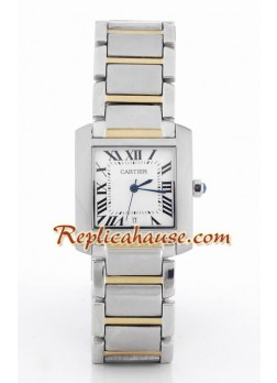 Cartier Tank Francaise Gry Modele Men's