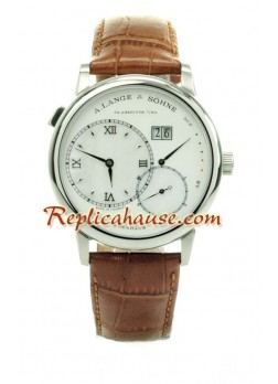 A. Lange Sohne Gry Lange 1 Leather Reloj