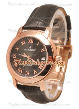 Reloj Suizo Audemars Piguet Classic Jules Audemars con correa de cuero