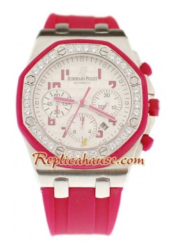 Reloj Audemars Piguet Royal Oak Offshore Bisel Suizo con Diamantes