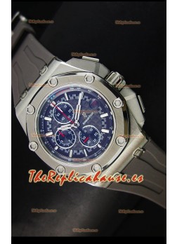 Audemars Piguet Royal Oak Offshore Michael Schumacher Reloj color Gris con Movimiento de Cuarzo
