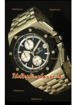 Audemars Piguet Royal Oak Offshore Reloj con Dial Negro - Caja de Acero