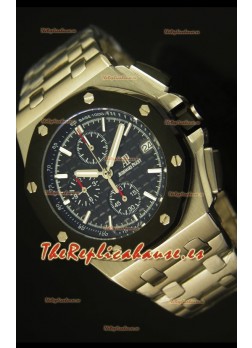 Audemars Piguet Royal Oak Offshore Reloj con Dial Negro - Caja de Acero