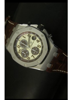 Audemars Piguet Royal Oak Offshore Edición Safari Color Blanco - Ultima Edición Escala 1:1