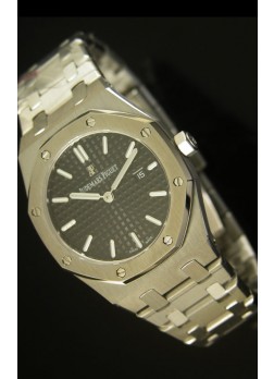 Audemars Piguet Royal Oak, Reloj de mujer, Dial Negro 33MM - Edición Réplica en escala 1:1