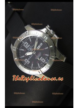 Ball Hydrocarbon Spacemaster Reloj Automático Day Date Correa de Goma con Dial Negro - Movimiento Citizen Original