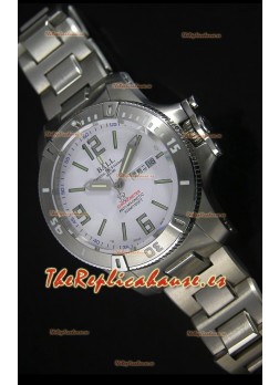 Ball Hydrocarbon Spacemaster Reloj Automático Réplica Day Date en Dial Blanco - Movimiento Citizen Original Replica