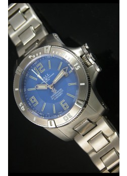 Ball Hydrocarbon Spacemaster Reloj Automático Réplica Dial en Azul - Movimiento Citizen Original