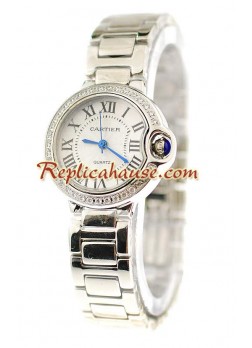 Ballon Blue De Cartier Dama Reloj Réplica