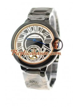 Ballon Blue De Cartier flying Tourbillon Reloj Réplica