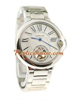 Ballon Blue De Cartier flying Tourbillon Reloj Réplica