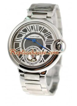 Ballon Blue De Cartier flying Tourbillon Reloj Réplica