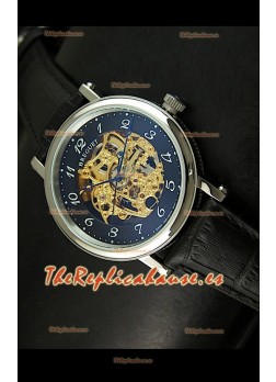 Breguet Classique Japanese Automatic con esfera de esqueletos dorados 
