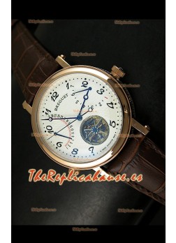 Breguet Retrograde Japanese Automatic con día/fecha y turbillón 