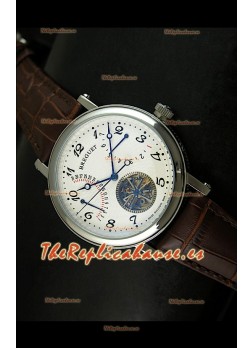 Breguet Retrograde Japanese Automatic con día/fecha y turbillón 
