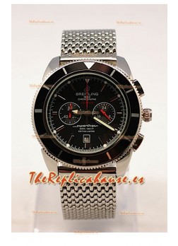 Breitling SuperOcean Heritage Réplica Suiza – Esfera negra     