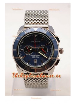 Breitling Navitimer Cosmonaute Réplica Suiza Esfera Azul Oscura