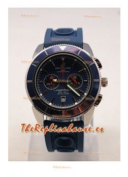 Breitling SuperOcean Heritage Réplica Suiza Esfera Azul 