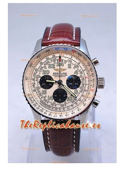 Breitling Navitimer Cosmonaute Heritage Réplica Suiza Carcasa de Acero.